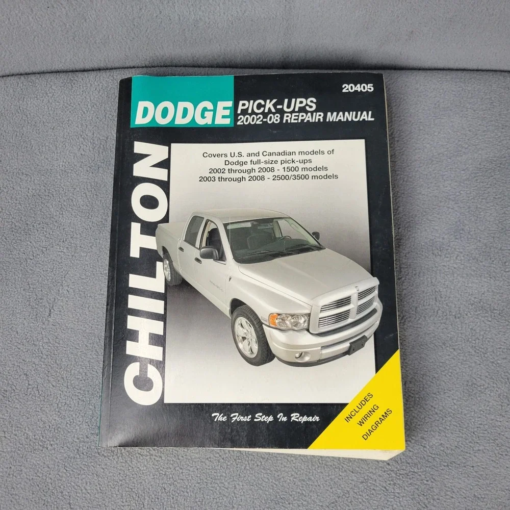 Chilton Dodge Pick-Ups 2002-08 Repair Manual Covers U.S and Canadian‎ Models